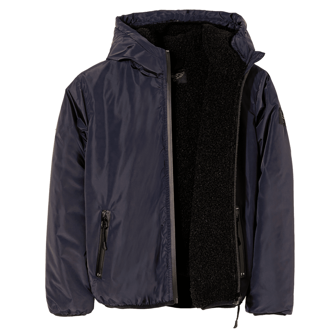 Buckley Hooded Rain Jacket Navy