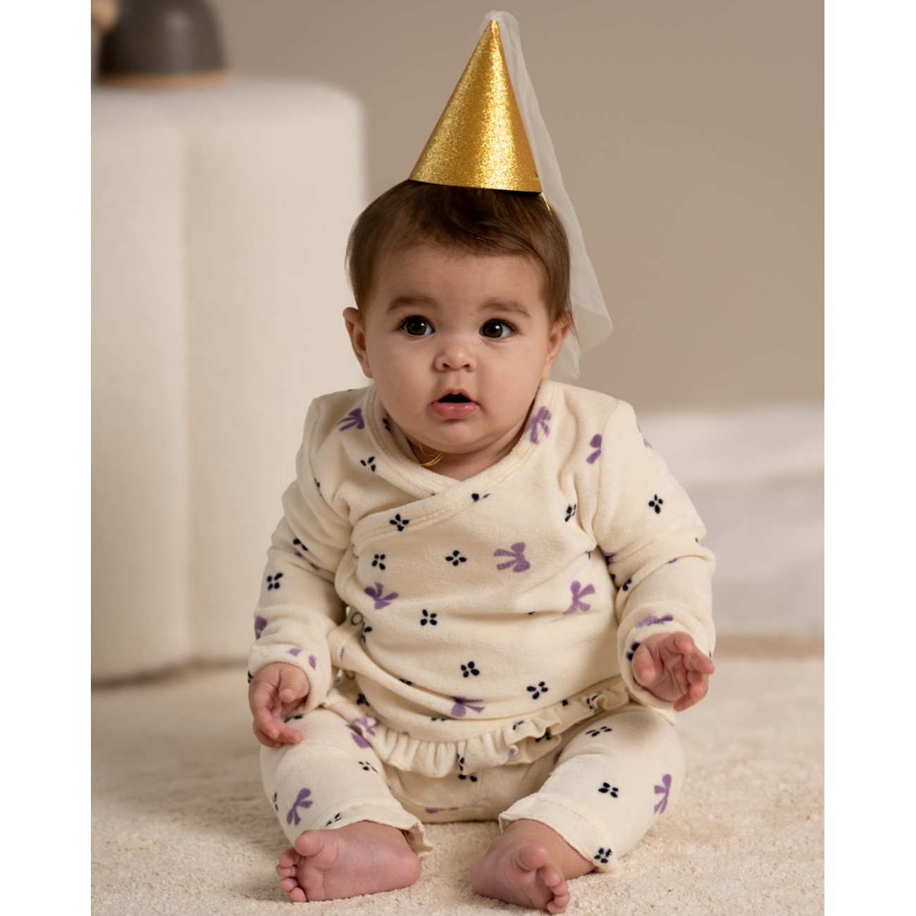 Wrap Tee & Frill Leggings | Little Bows