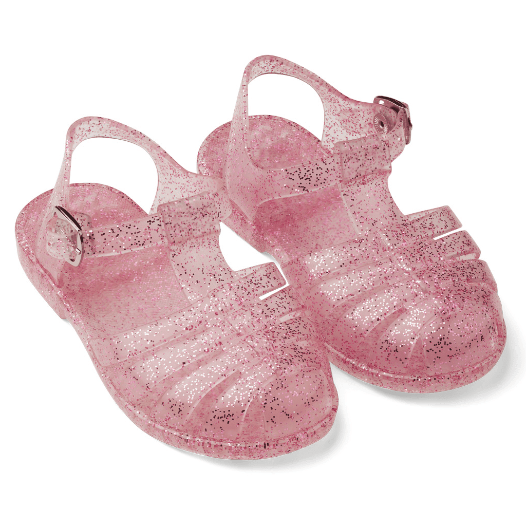 Bre Sandals |  Glitter Rose
