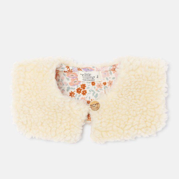 Faux Shearling Baby Collar