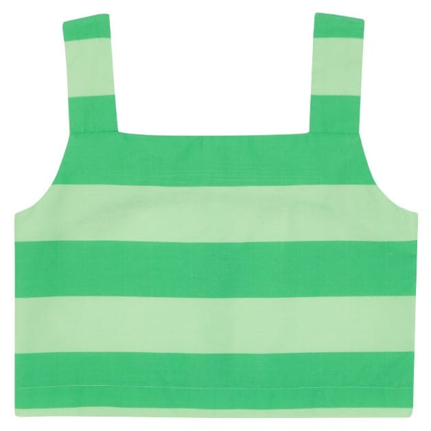 Cream Of The Crop & In Full Swing Skirt | Cricket Green & Cucumber Stripe