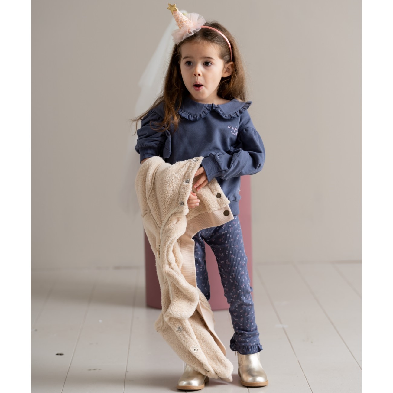 Frill Leggings | Stardust Floral