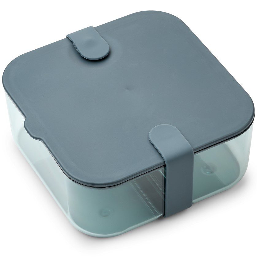 Carin Lunch Box Small | Whale Blue/Sea Blue