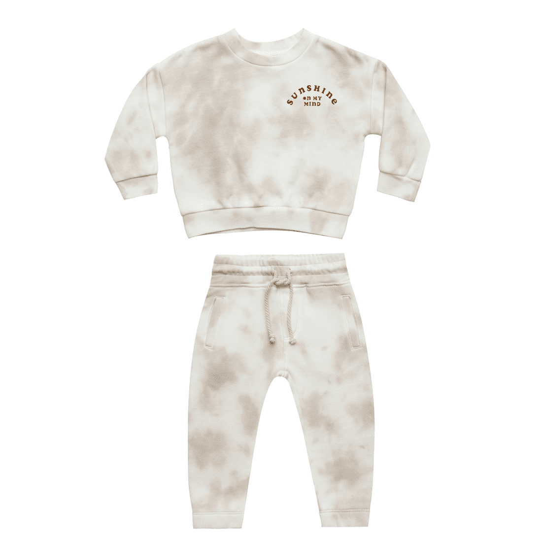 Choose Happy Fleece Sweatshirt & Happy Faces Jogger Sweatpants