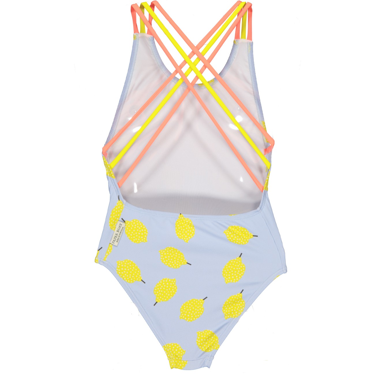 Textured Lemon Swimsuit