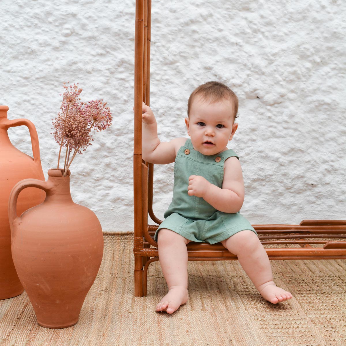 Green Derya Romper