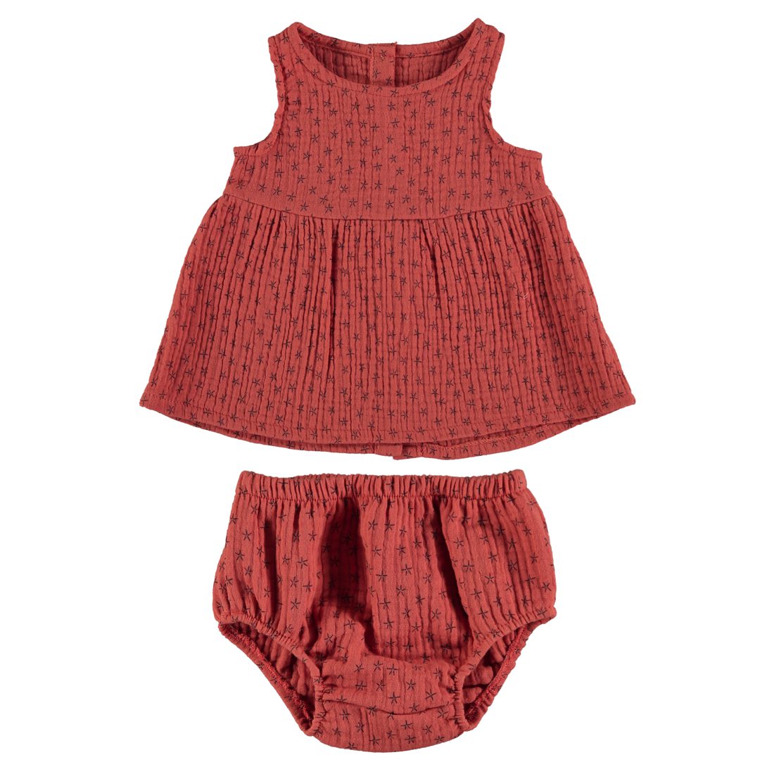 Dress & Bloomer | Night Stories Coral