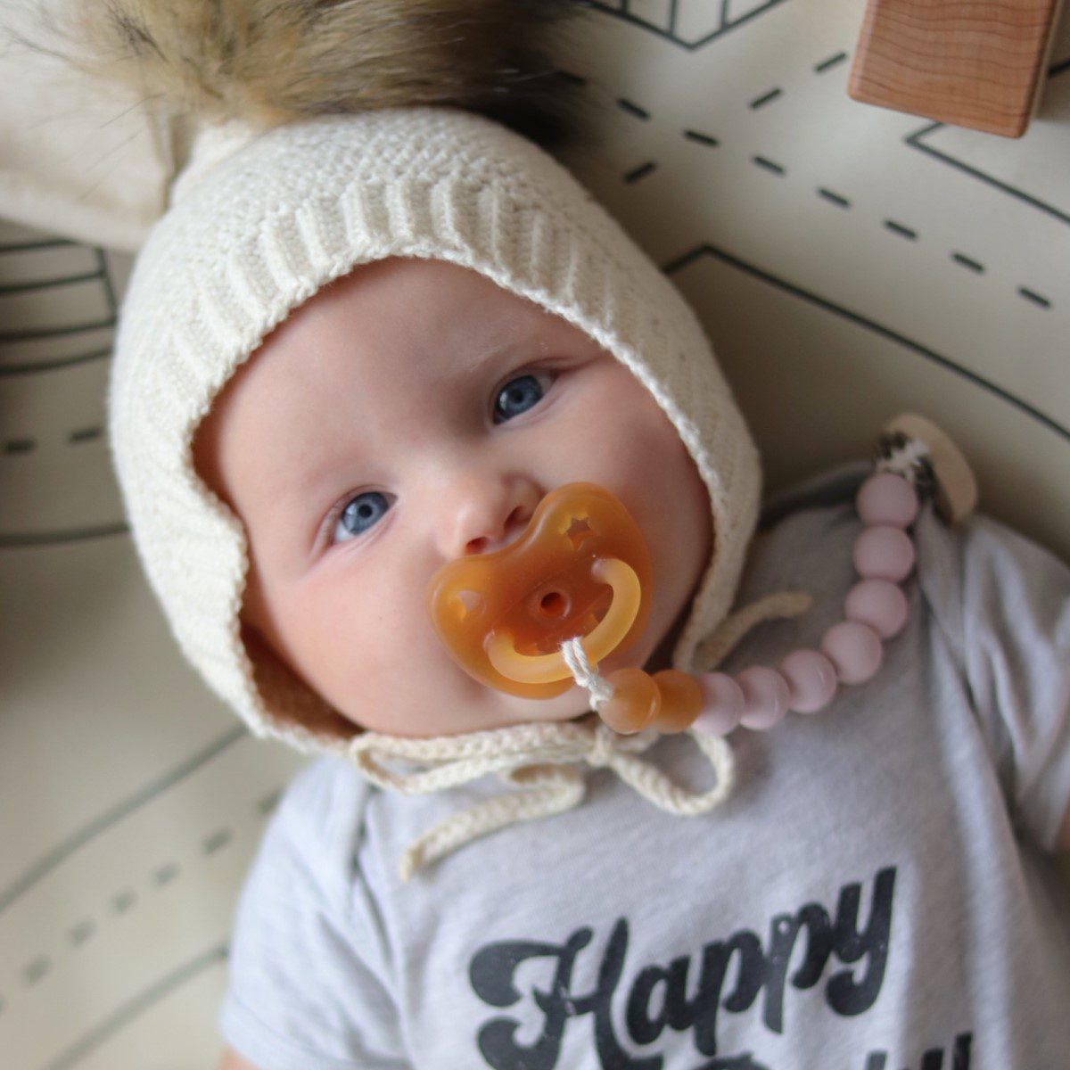 3-36 Months Natural Rubber Pacifier Orthodontic | Natural
