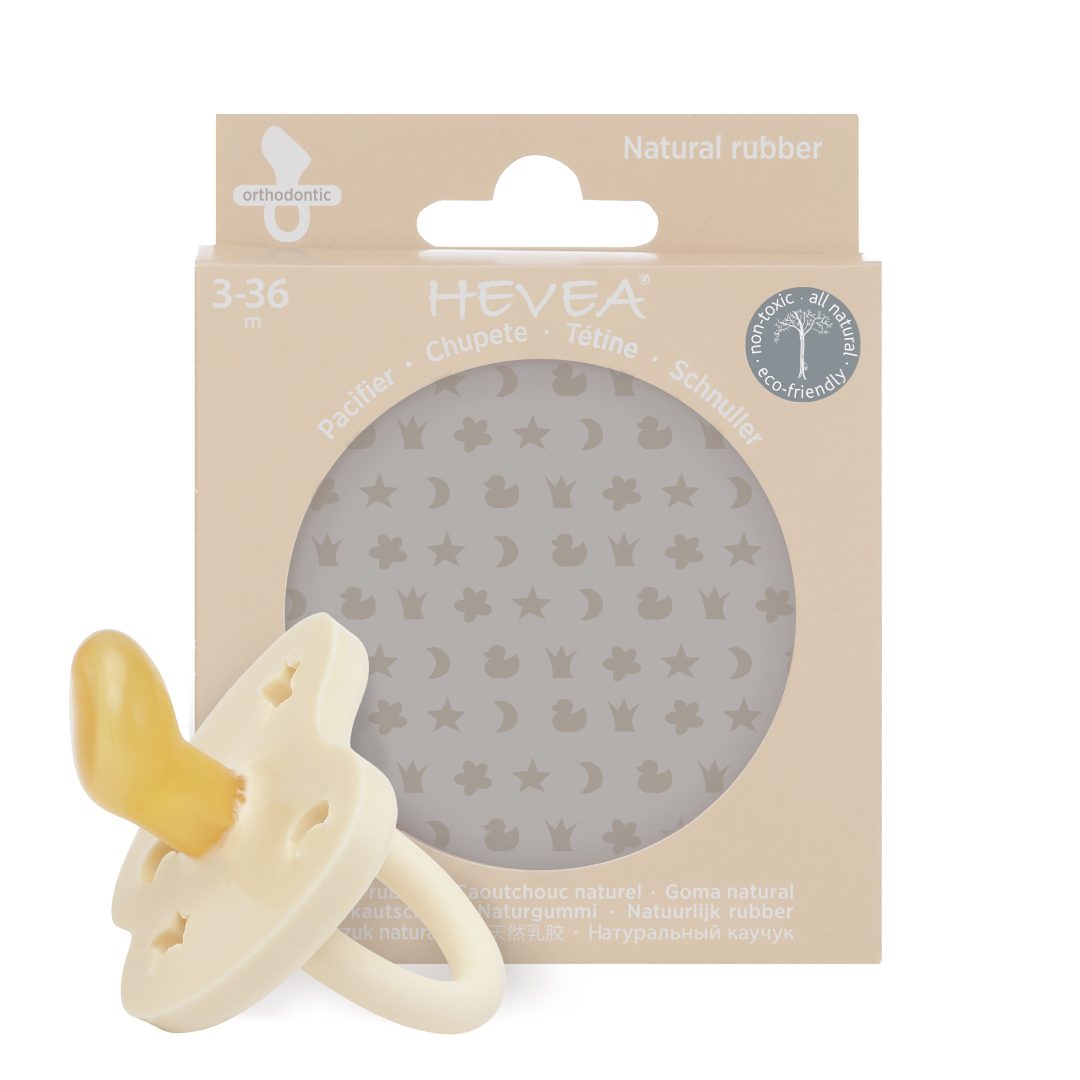 3-36 Months Natural Rubber Pacifier Orthodontic | Milky Way