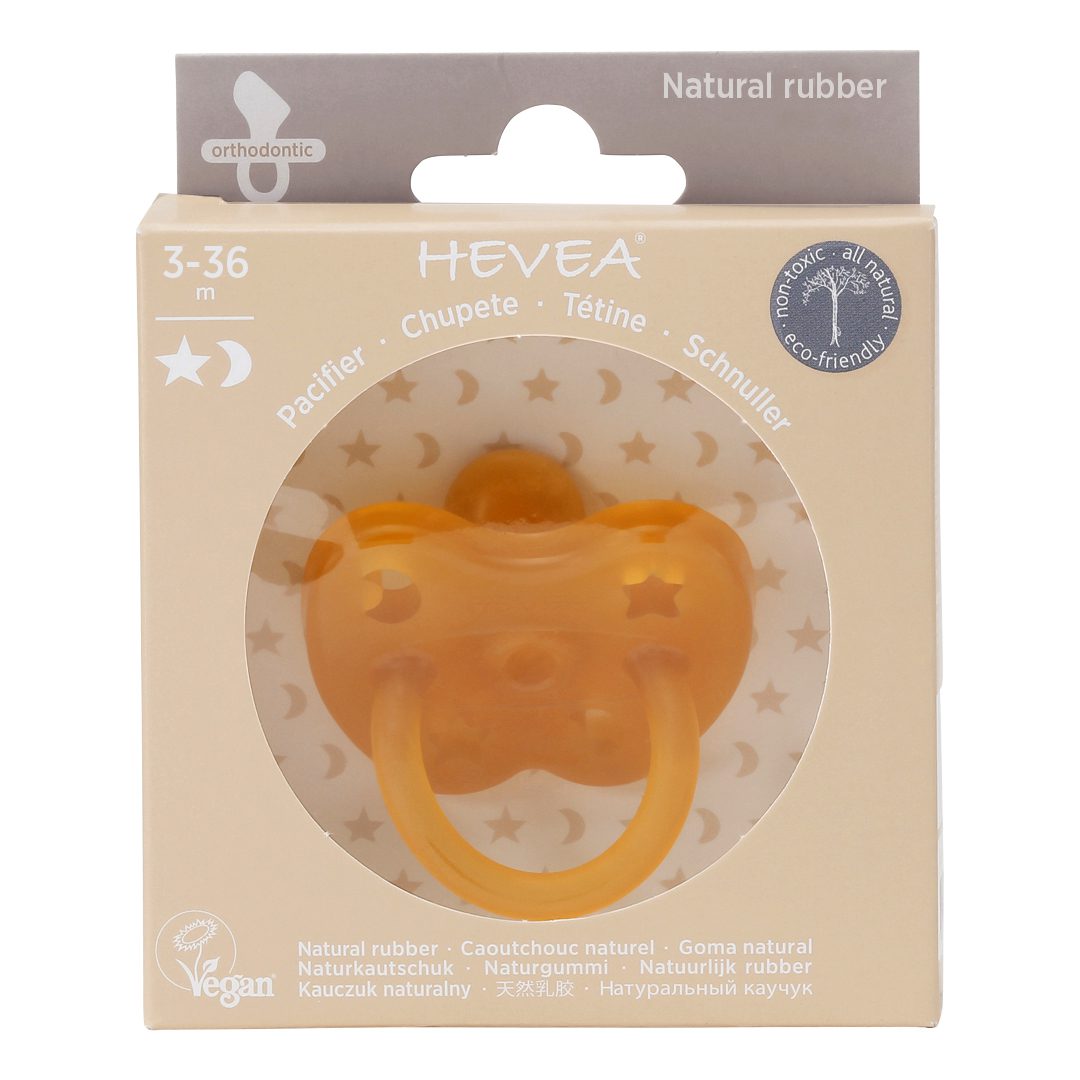 3-36 Months Natural Rubber Pacifier Orthodontic | Natural