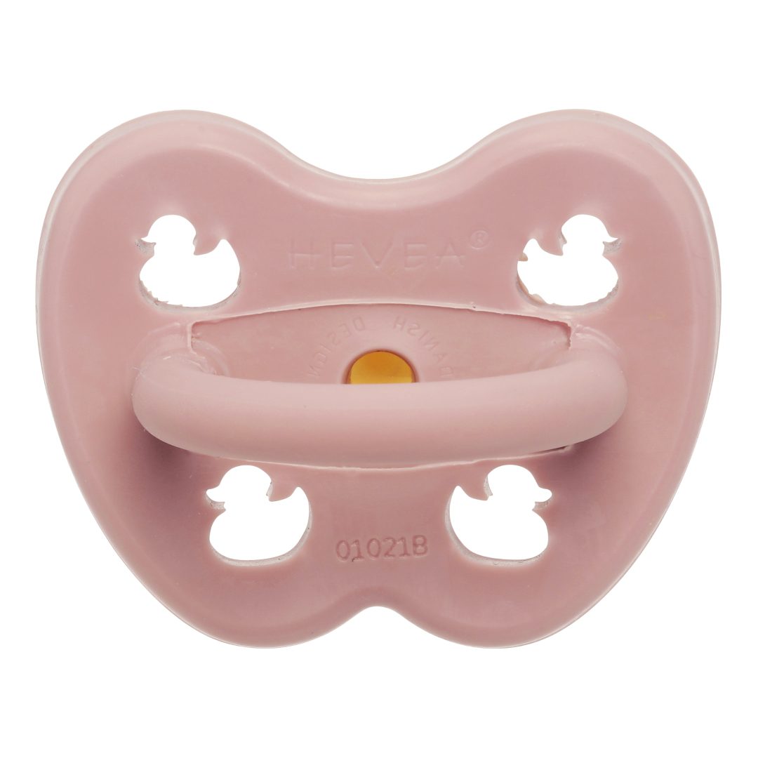 3-36 Months Natural Rubber Pacifier Round | Baby Blush