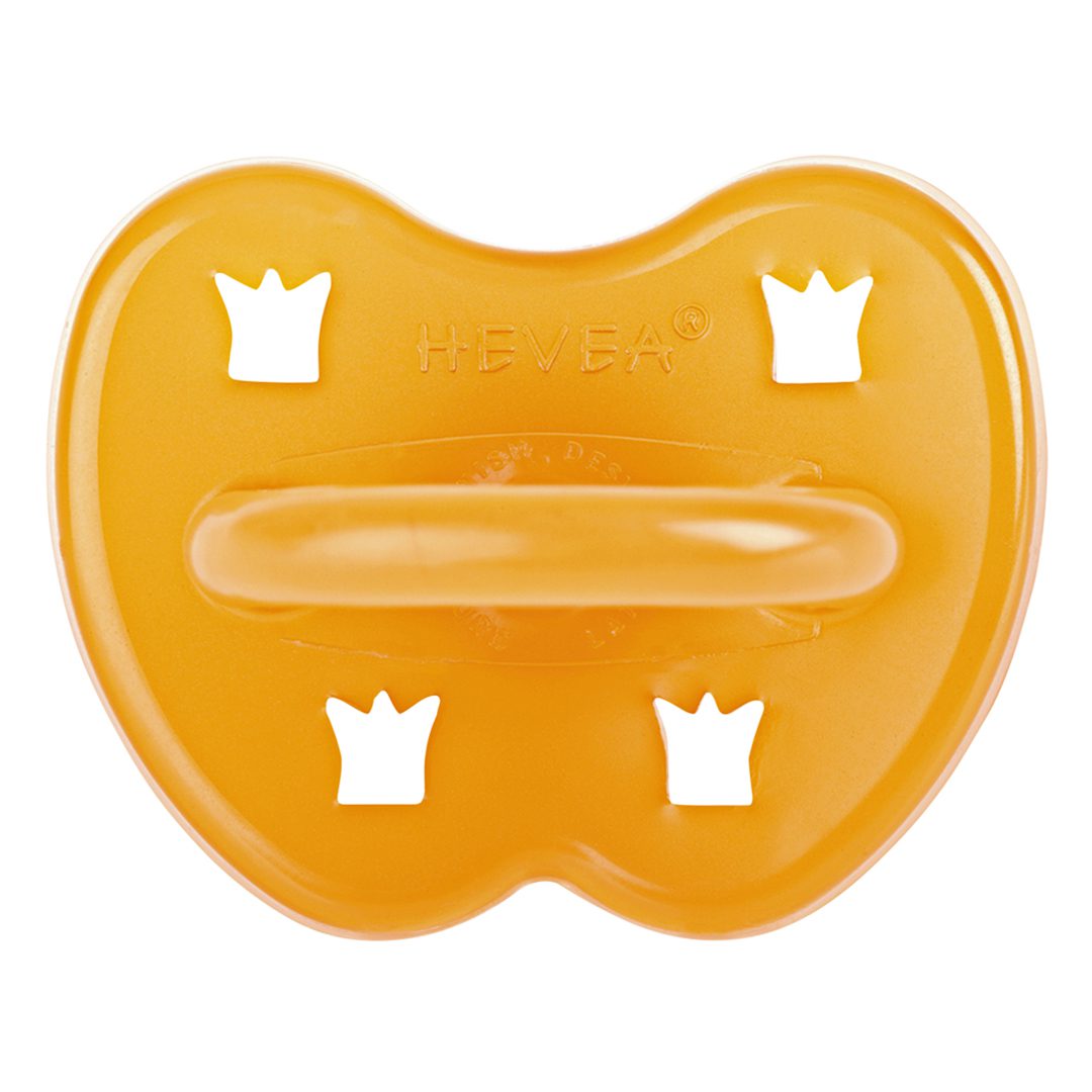 0+ Months Natural Rubber Pacifier Round | Natural