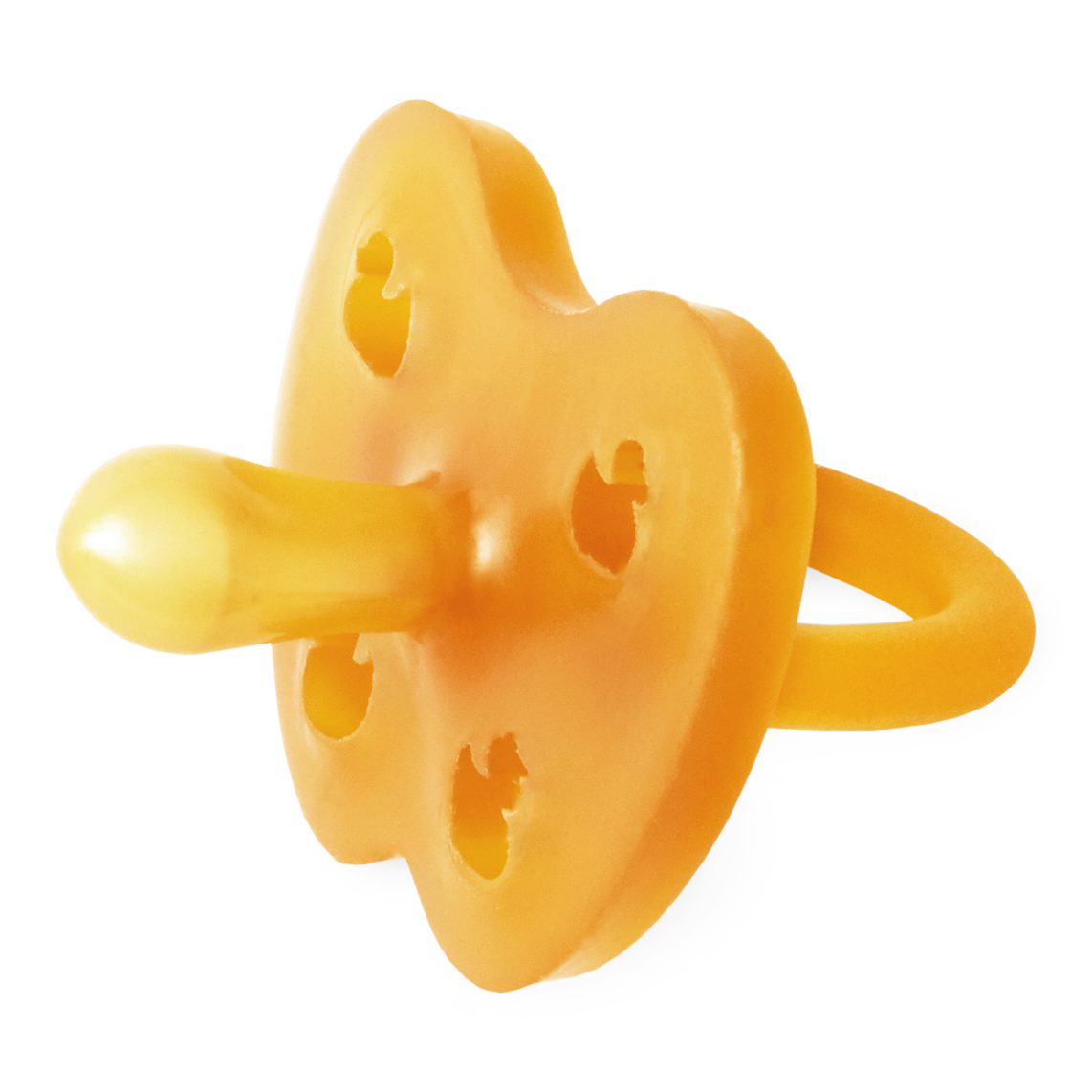 0+ Months Natural Rubber Pacifier Symmetrical | Natural