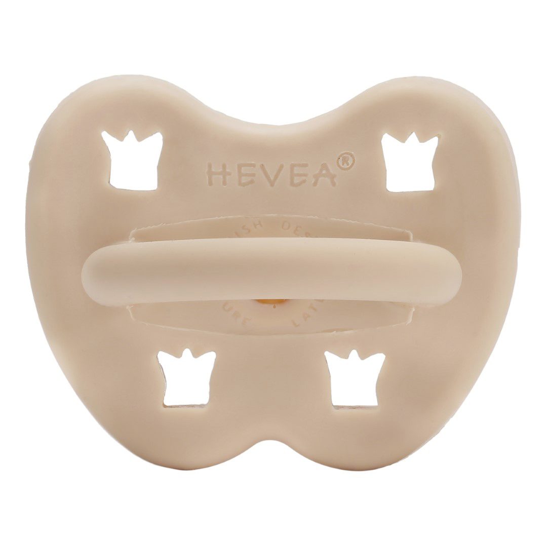 3-36 Months Natural Rubber Pacifier Round | Sand