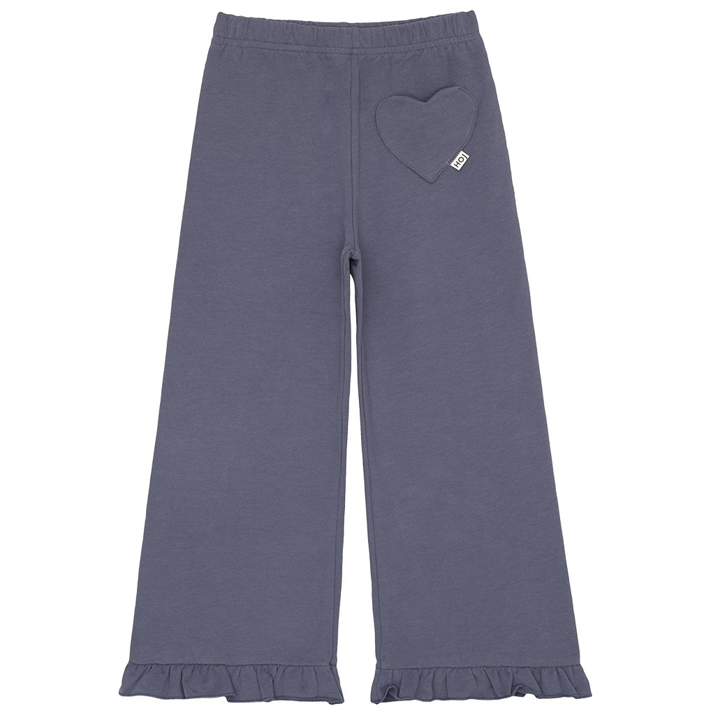 Classic Ruffled Pants | Stardust Blue