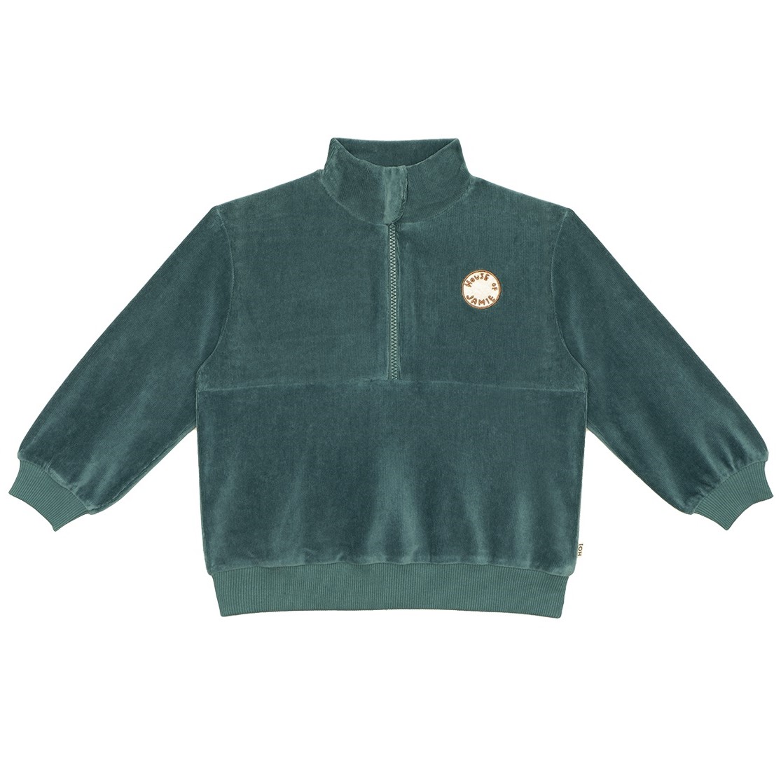 Zip Sweater | Teal