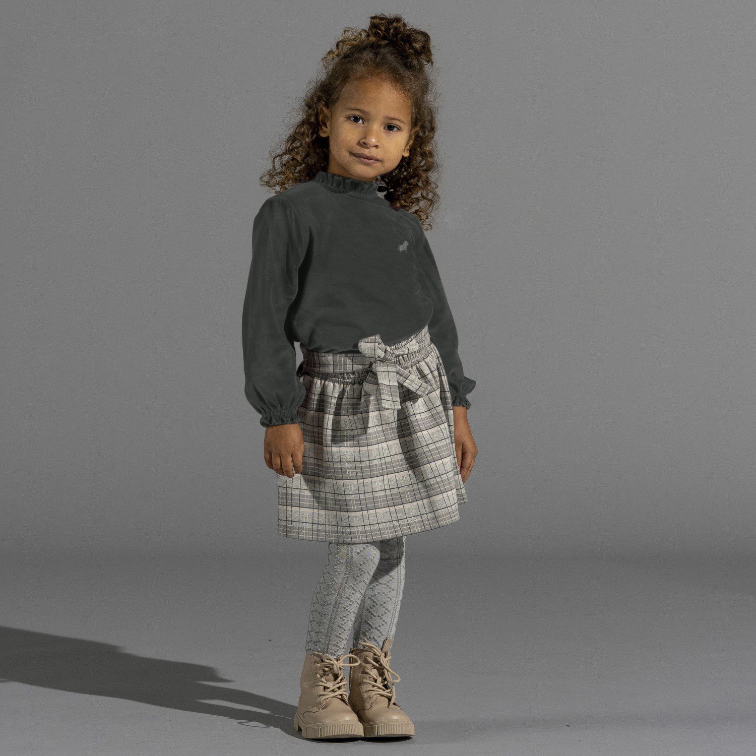 Mini Bow Skirt | Little Tartan