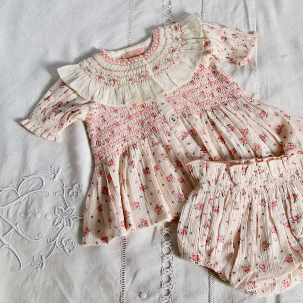 Rosa Bloom Printed Baby Set