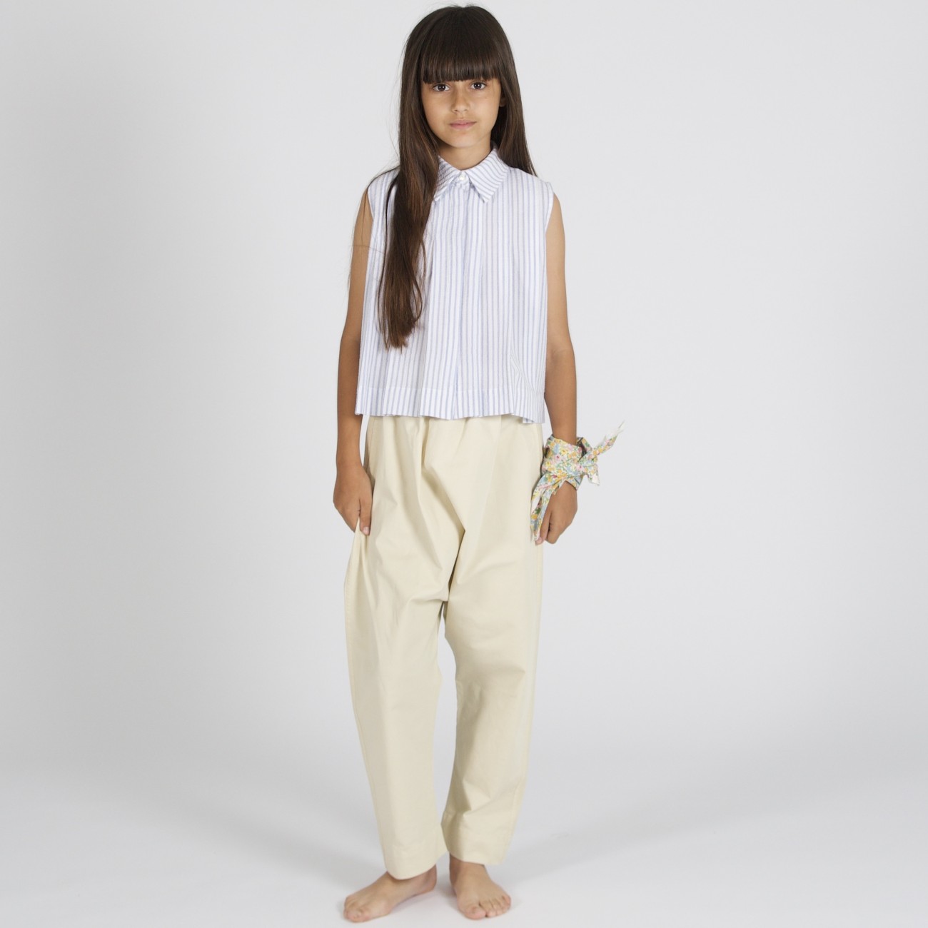 Pleated Blouse