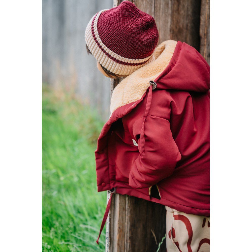 Judd REVERSIBLE Coat | Plum
