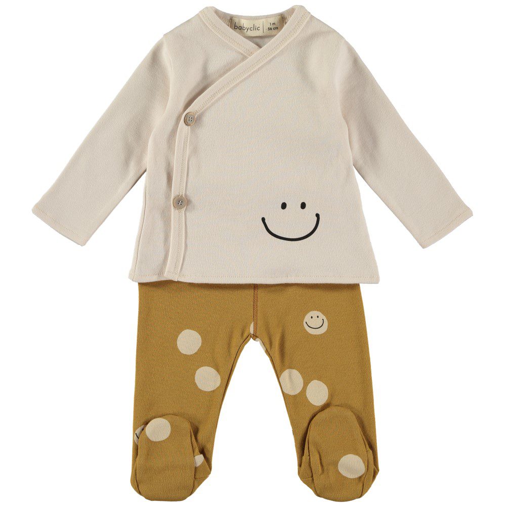 Jacket + Footed Pants | Happy Curry