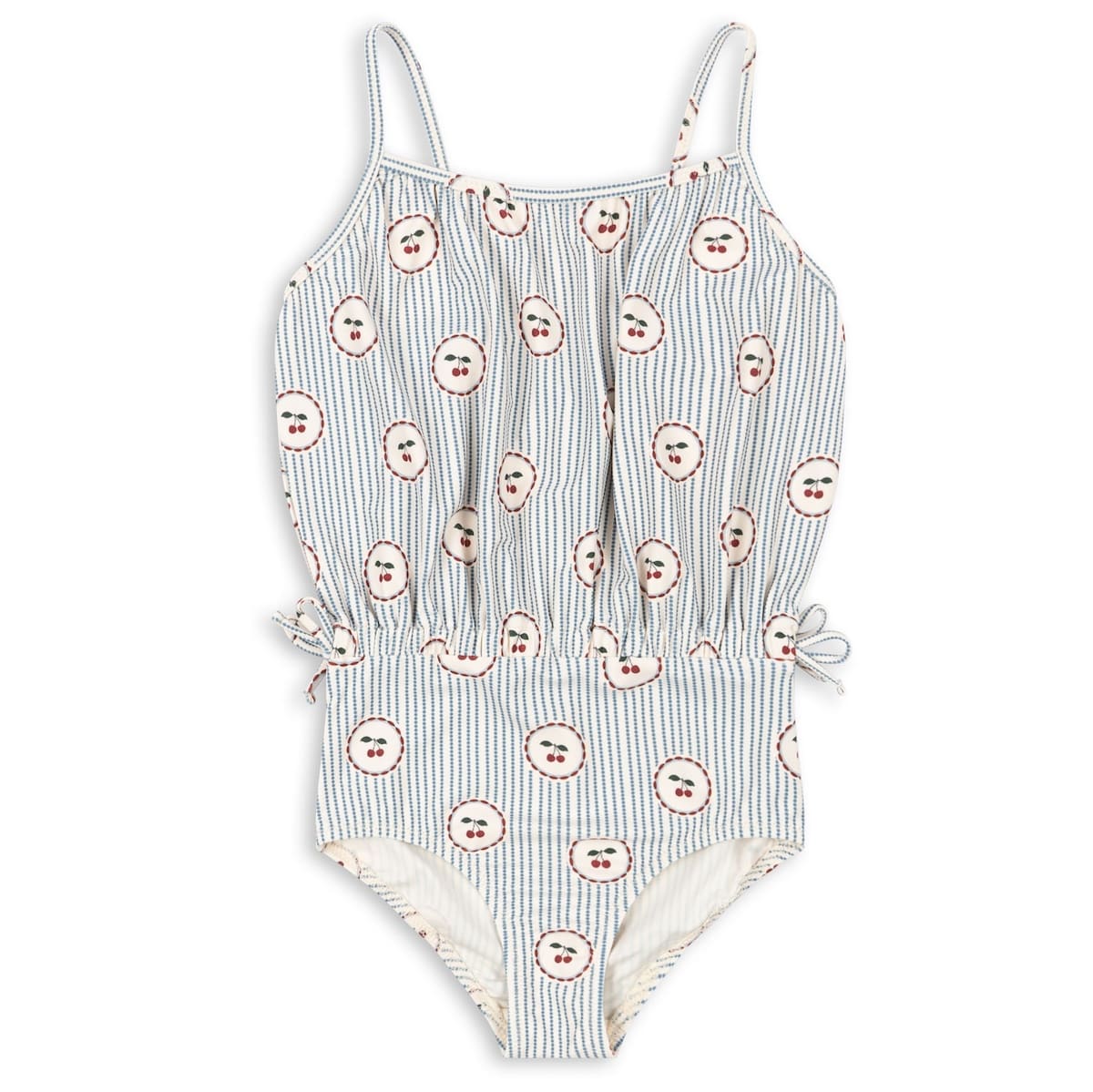 Cale Swimsuit | Cherry Stripe