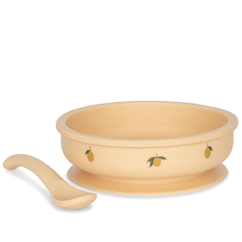 Bowl & Spoon Set | Lemon
