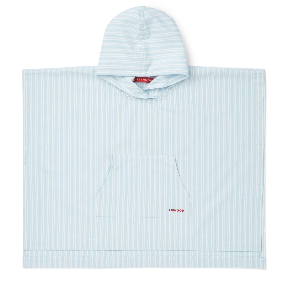 'See You By The Sea' Kaiden Poncho | Pure Sky | Creme De La Creme