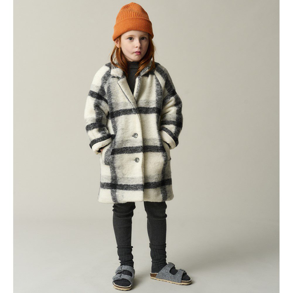 Sweet Plaid Coat