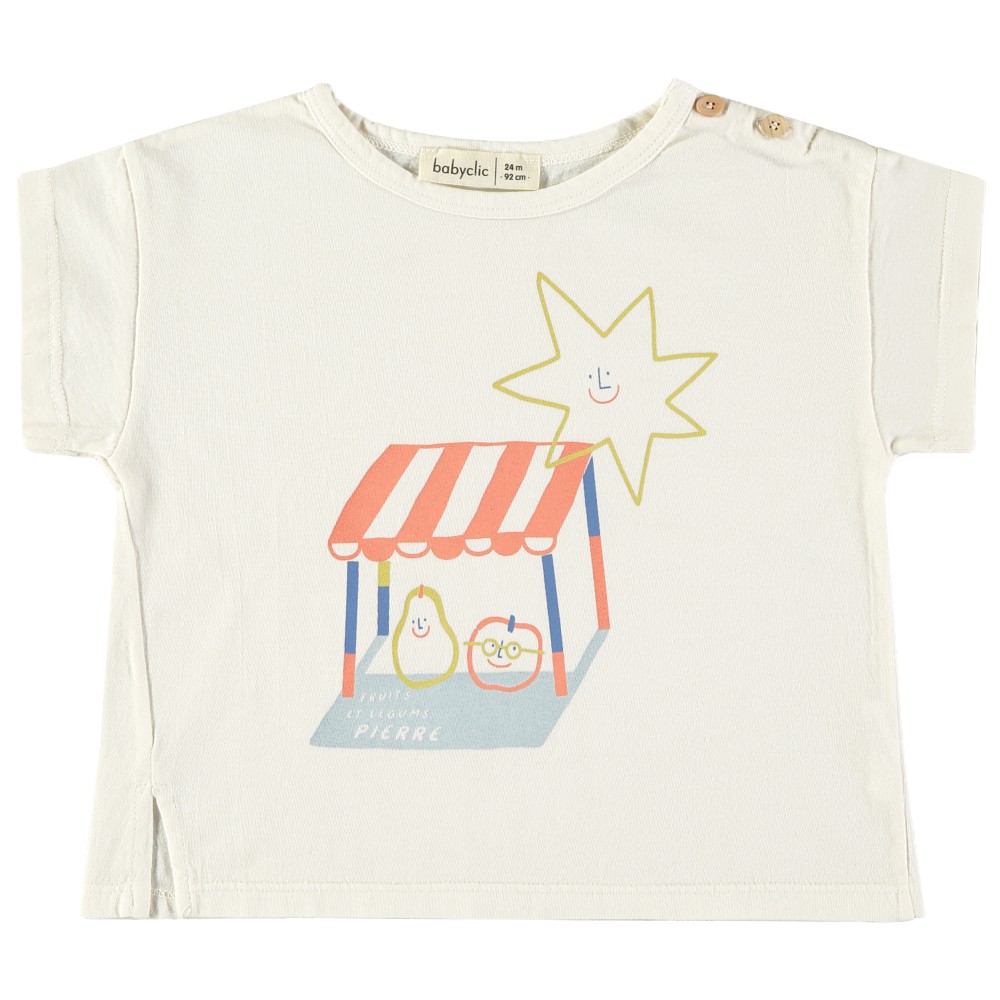 T-shirt Pierre Ecru