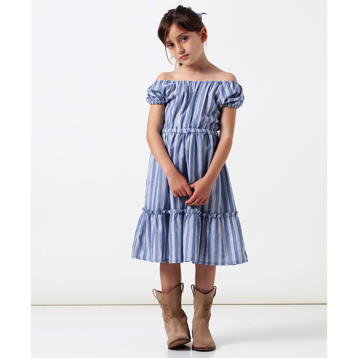 Striped Dress | Blue