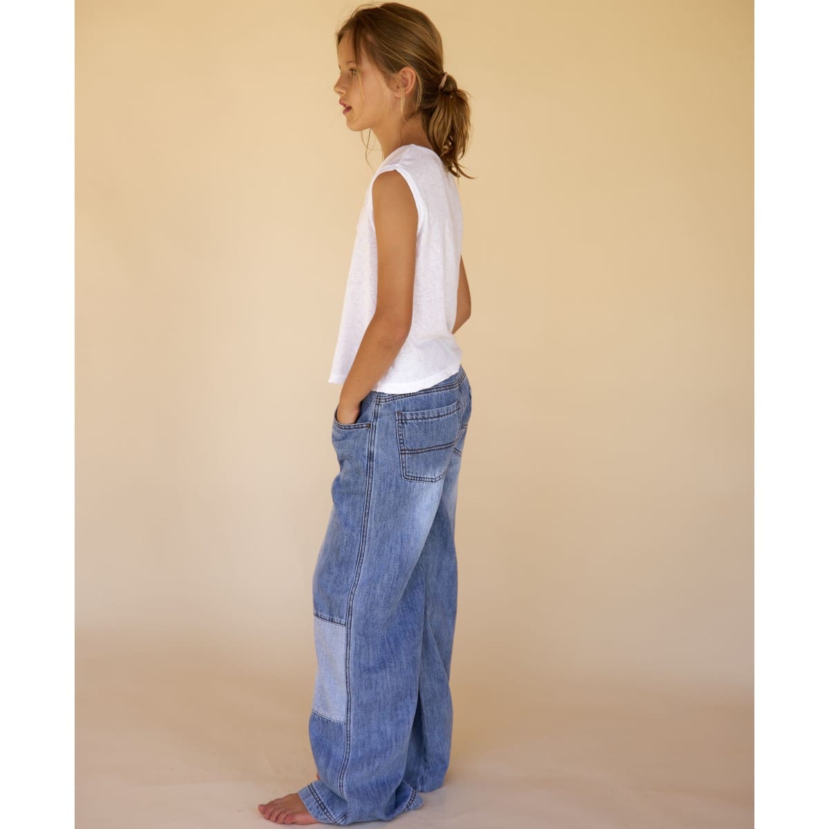 24116 Denim Pants | Washed Denim