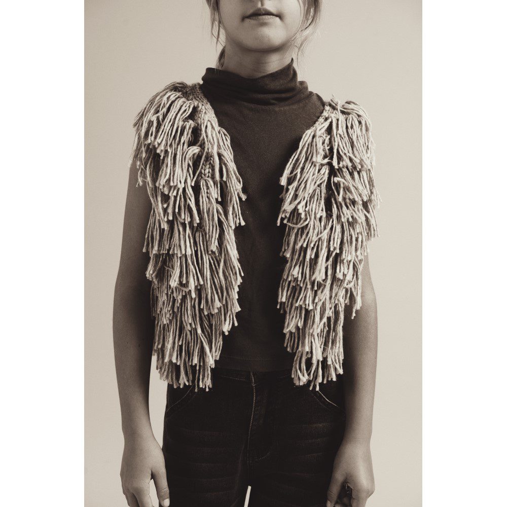 23209 Fringed Waistcoat