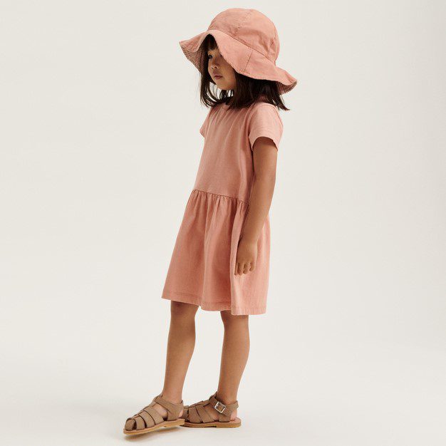 Amelia Reversible Sun Hat | Flower Market/Sandy Mix