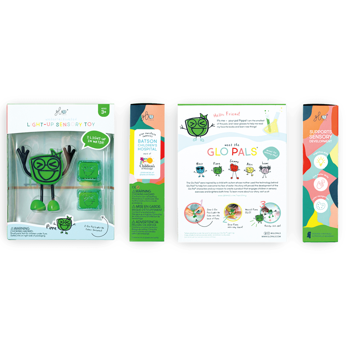 Light Up Character & Cubes | Pippa Green