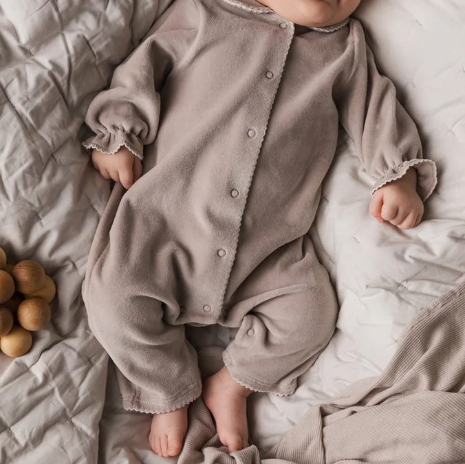 Ray Romper | Moon Grey