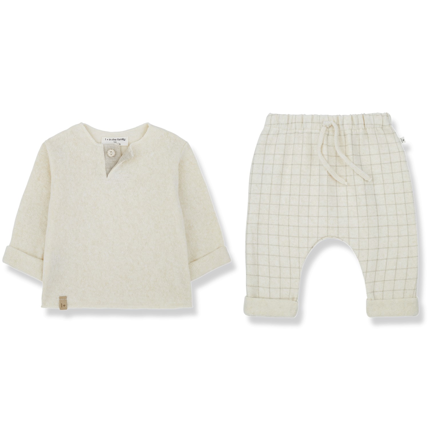Mateu Top & Tristan Bottoms | Ecru