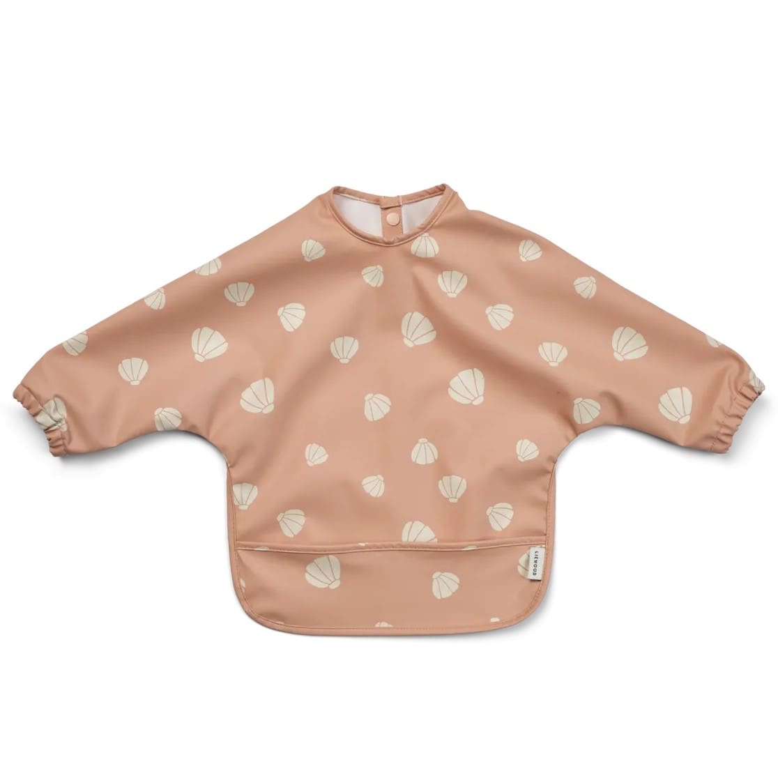 Merle Printed Cape Bib | Shell