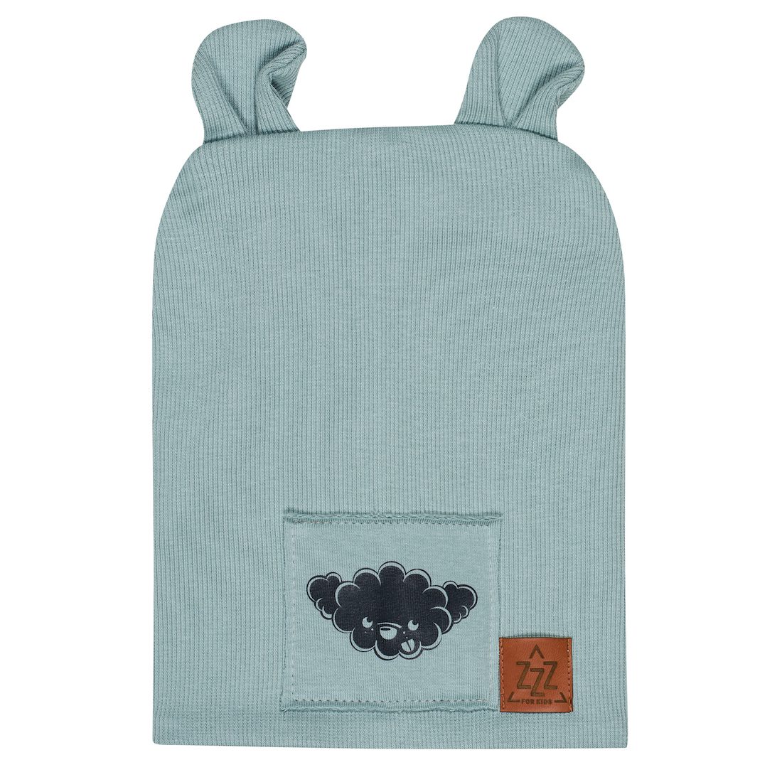 Eared Beanie | Powdered Mint