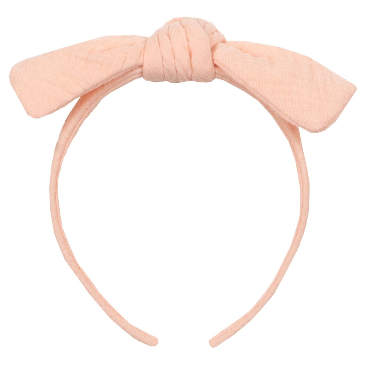 Marine Muslin Headband | Salmon