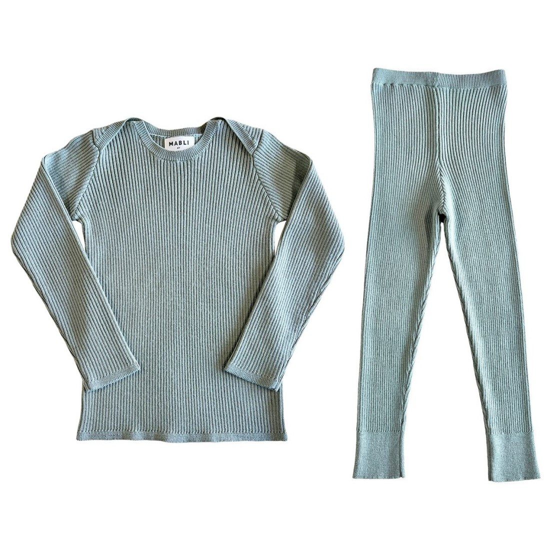 Sylfaen Skinny Rib & Skinny Legs | Duck Egg