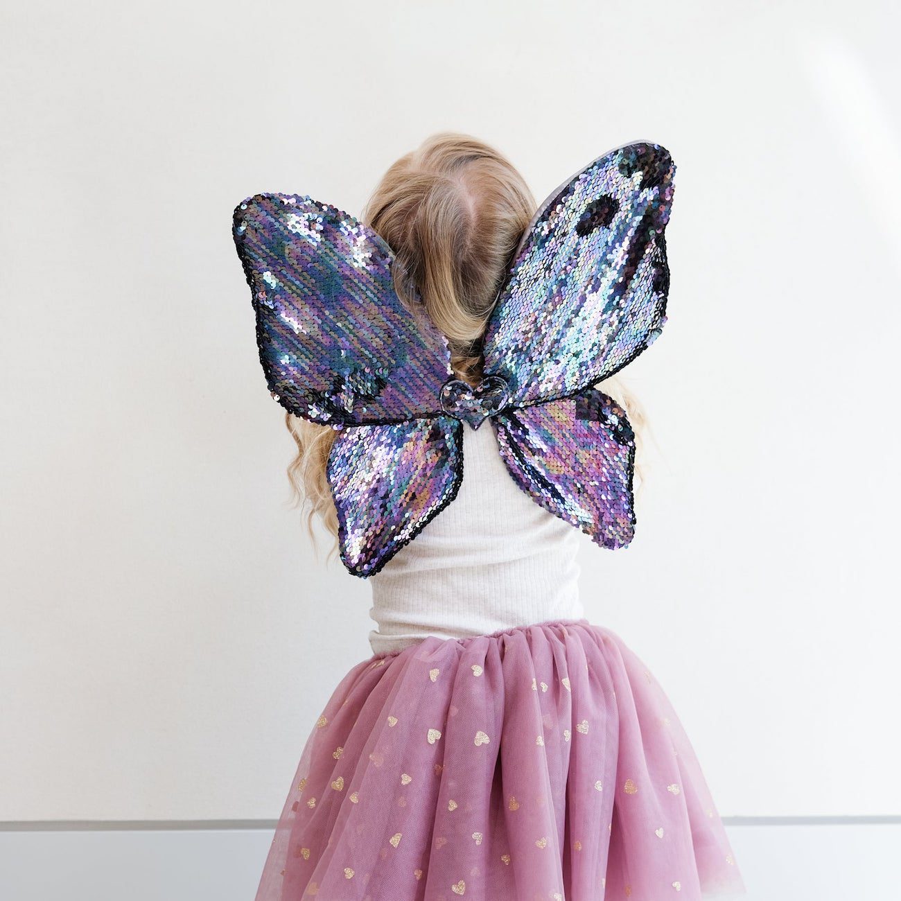 Midnight Sequin Wings