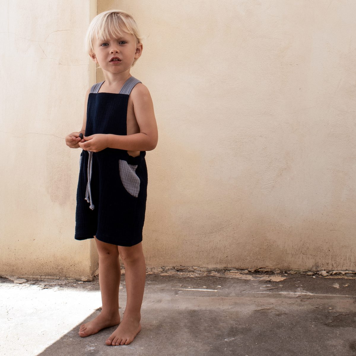 Navy Dungarees
