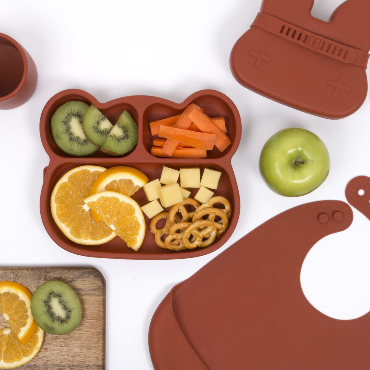 Bear Stickie Plate | Rust