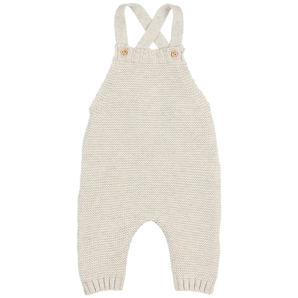 NB Knit Dungaree & Dots Blouse
