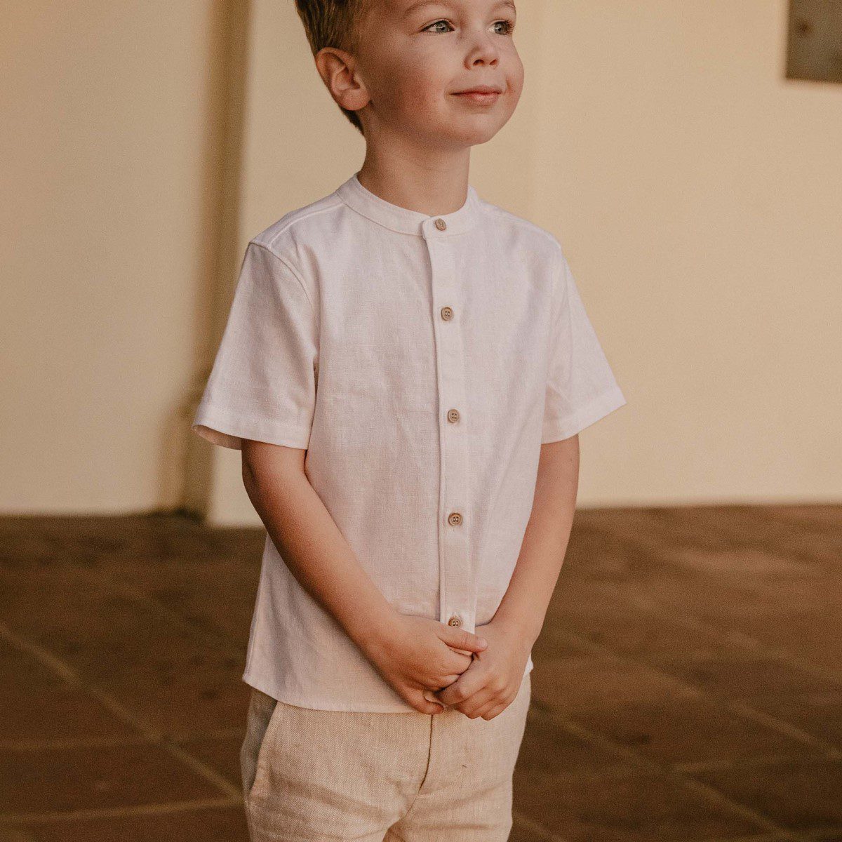 Archie Shirt | Ivory