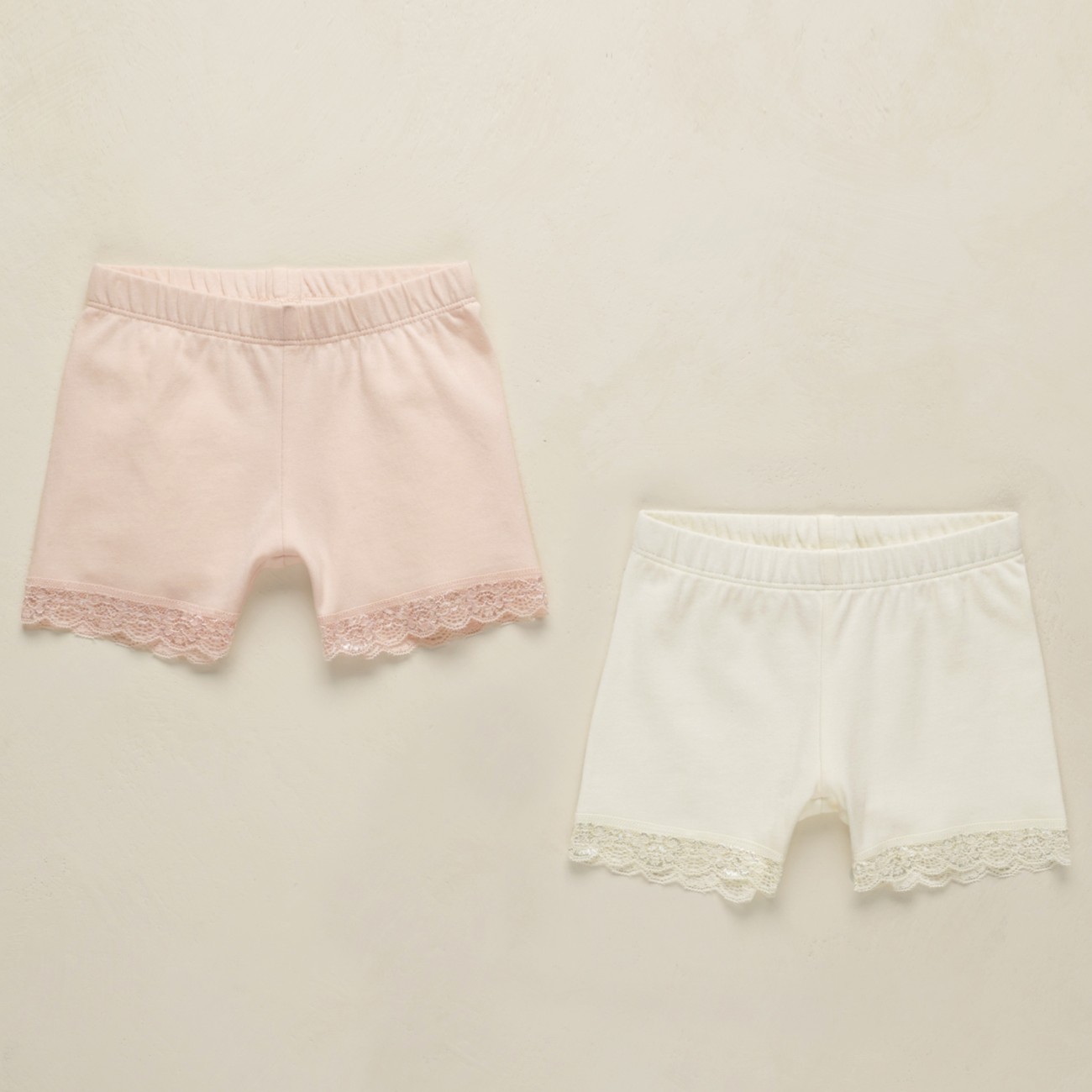 Cartwheel Shorts | Ivory, Blush