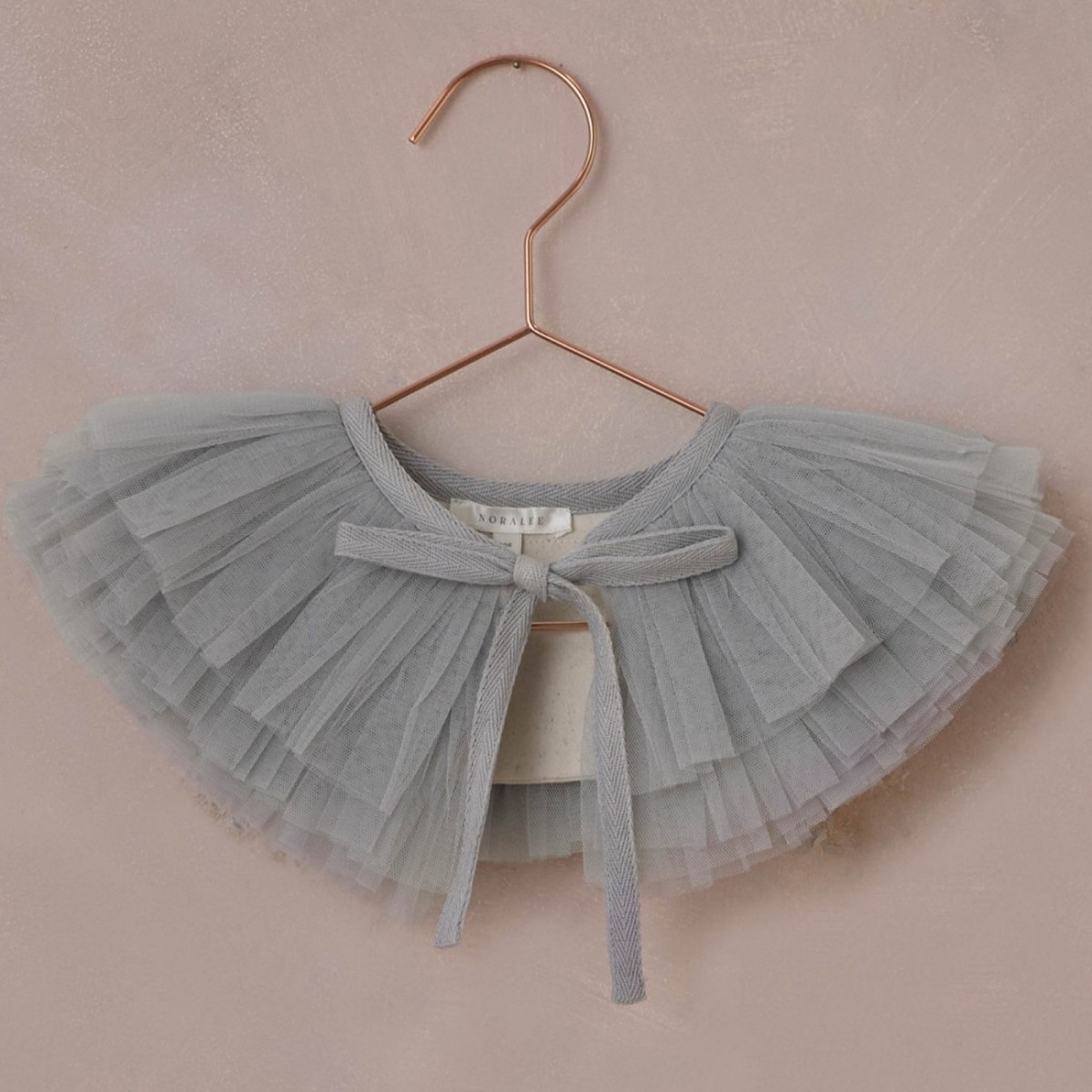 Ruffle Tulle Collar | Powder Blue