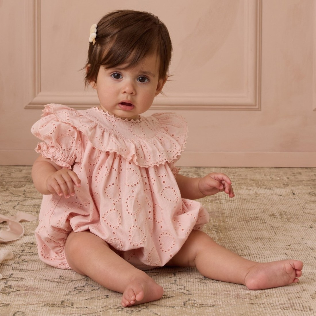 Eva Romper | Blush