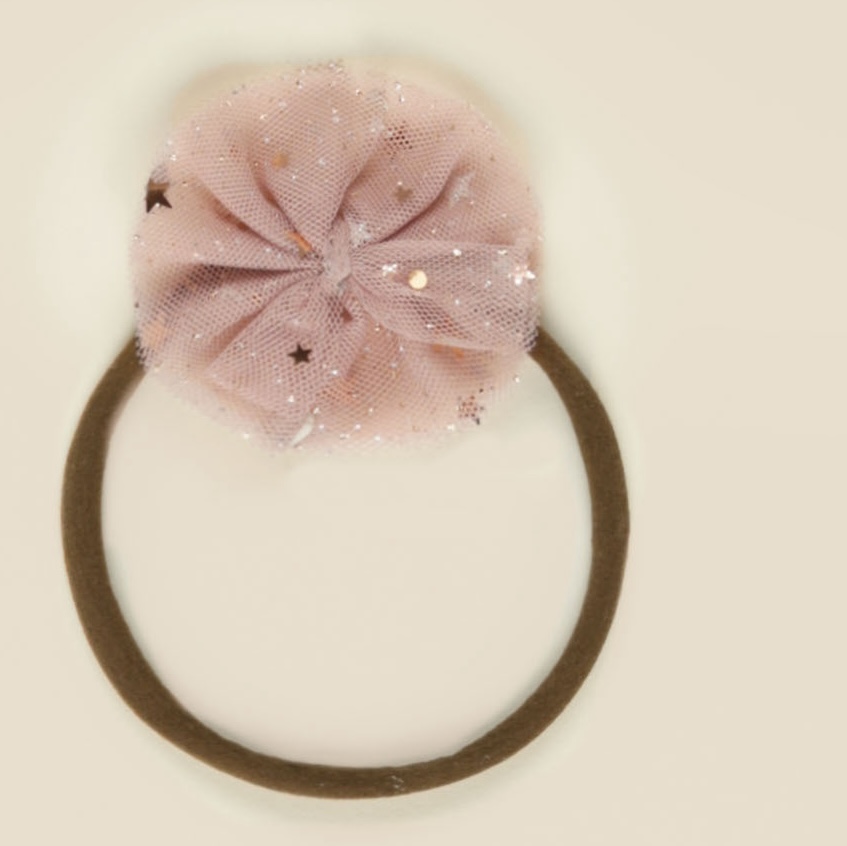 Flutter Tulle Headband | Rose Stars